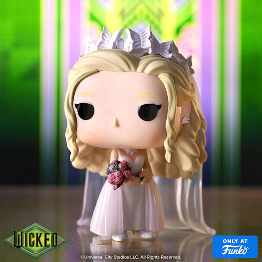 Funko Pop! Movies Wicked: Glinda in Wedding Gown Exclusive #1929 With Protector