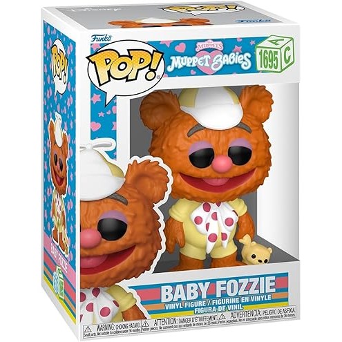 Funko Pop! Muppet Babies: Baby Fozzie #1695 With Protector