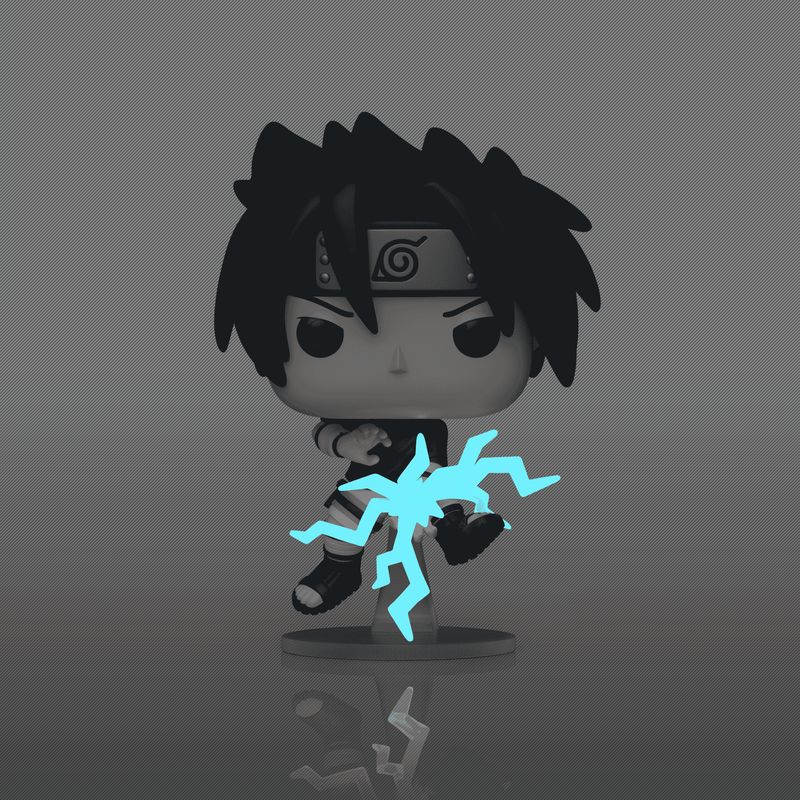 Funko Pop! Naruto Sasuke Uchiha GITD EE #1969 With Protector