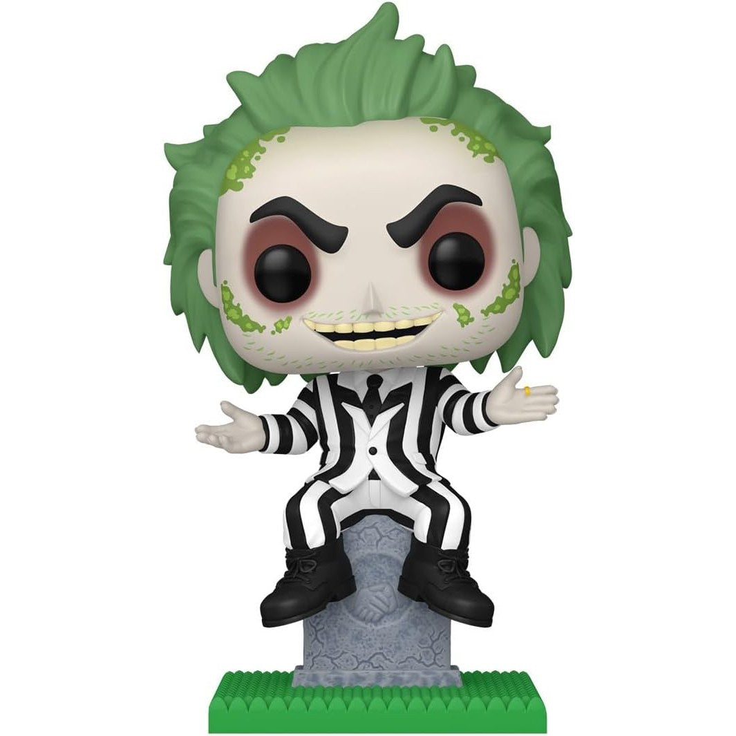 Funko Pop! Plus: Beetlejuice - Beetlejuice on Tombstone #1757 With Protector