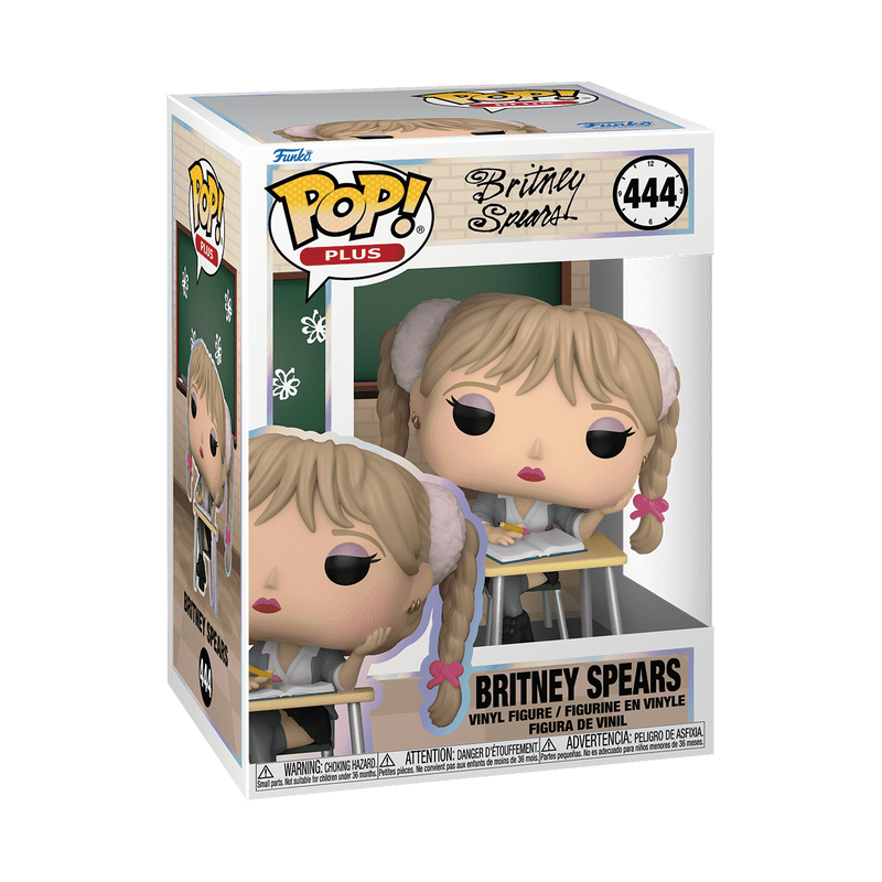 Funko Pop! Plus: Britney Spears - Britney Spears (Baby One More Time) #444 With Protector