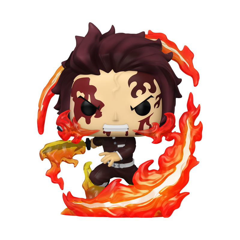 Funko Pop! Plus: Demon Slayer - Tanjiro Kamado (Dancing Flash) #2041 With Protector