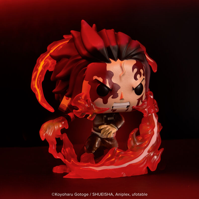 Funko Pop! Plus: Demon Slayer - Tanjiro Kamado (Dancing Flash) #2041 With Protector