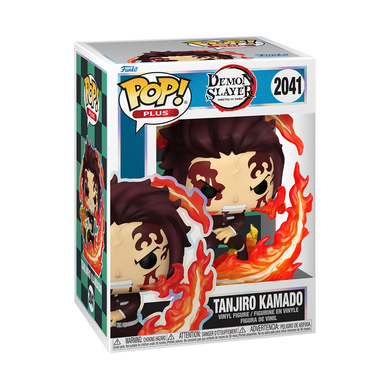 Funko Pop! Plus: Demon Slayer - Tanjiro Kamado (Dancing Flash) #2041 With Protector