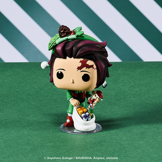 Funko Pop! Plus Demon Slayer - Tanjiro Kamado (Holiday Outfit) #2032 With Protector
