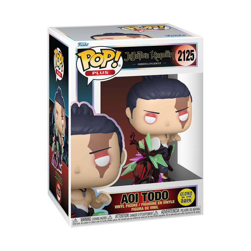 Funko Pop! Plus: Jujutsu Kaisen - Aoi Todo GITD #2125 With Protector