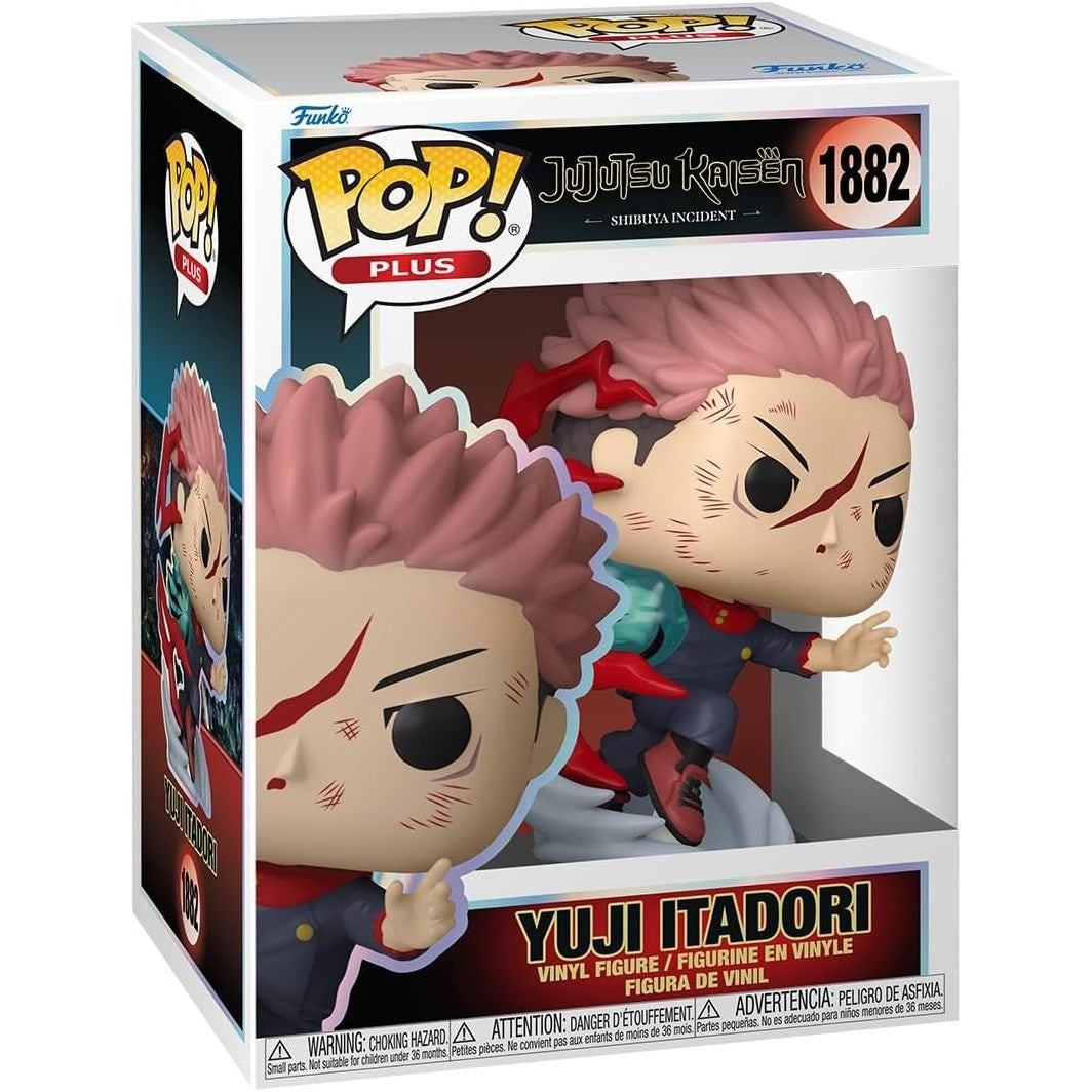 Funko Pop! Plus: Jujutsu Kaisen - Yuji Itadori (Divergent Fist) #1882 With Protector