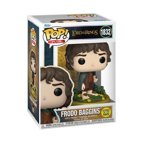 Funko Pop! Plus: Lord of the Rings - Frodo Baggins GITD #1832 With Protector