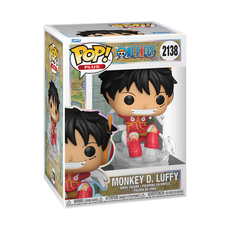Funko Pop! Plus: One Piece - Monkey D. Luffy Egg Arc #2138 With Protector