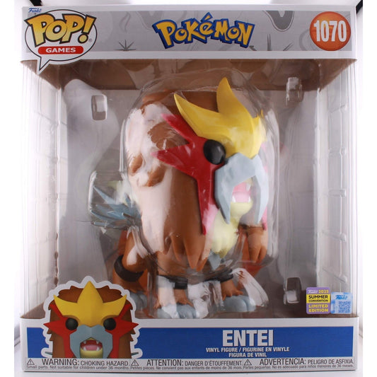 Funko - Pop! Pokemon: Entei  SDCC  Limited Edition With Protector