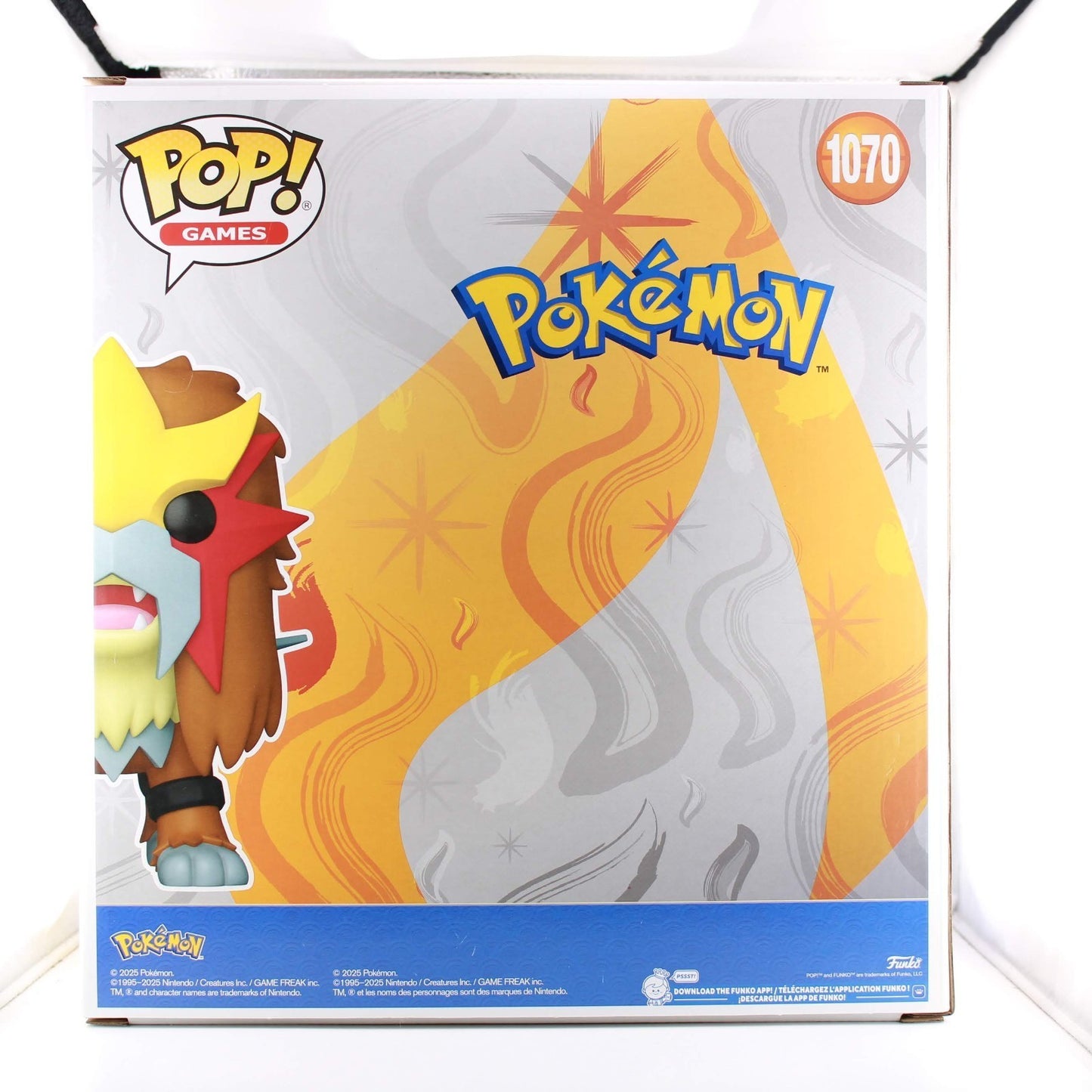 Funko - Pop! Pokemon: Entei  SDCC  Limited Edition With Protector