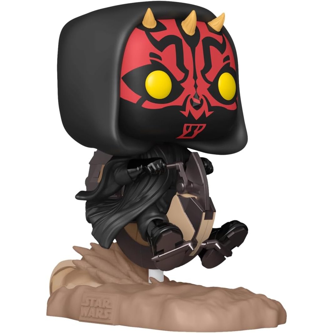 Funko Pop! Rides Deluxe: Star Wars Darth Maul on Bloodfin Speeder #705