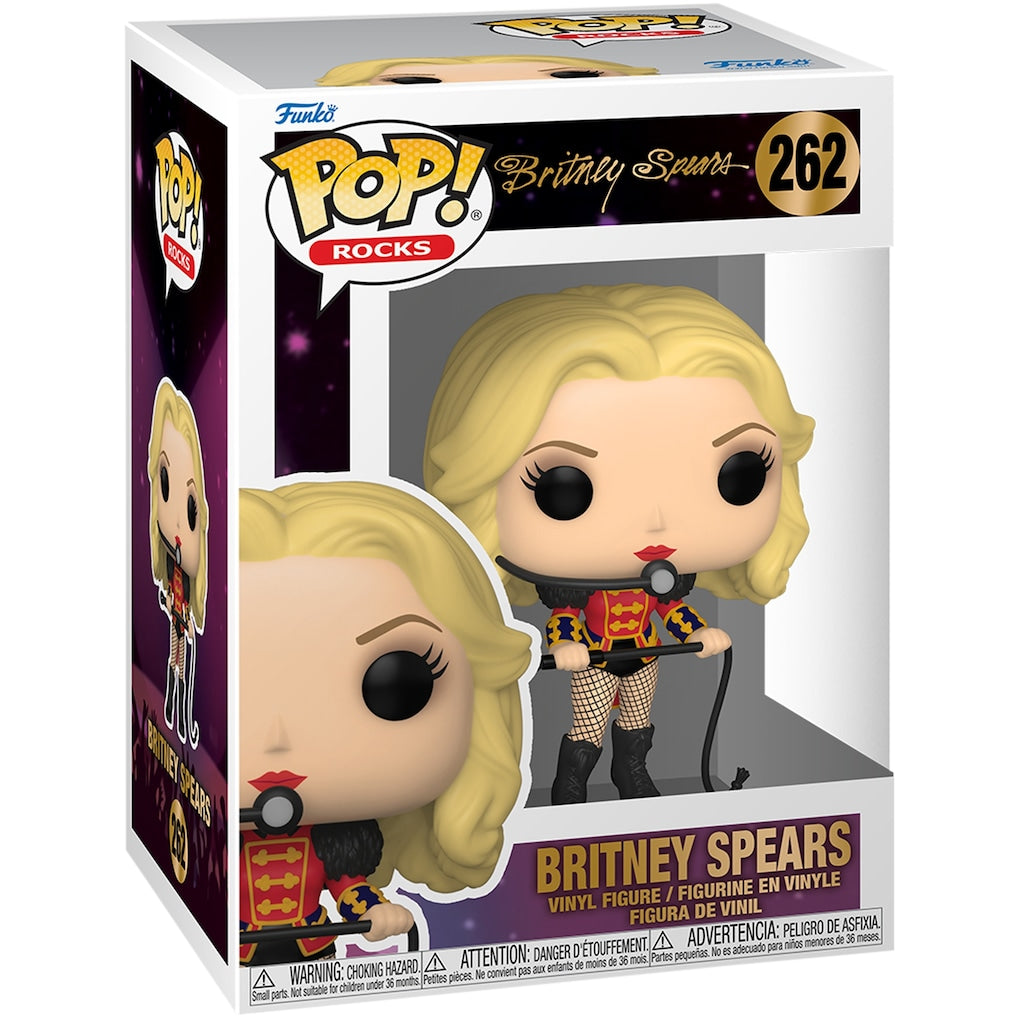 Funko Pop! Rocks: Britney Spears - Britney Spears (Circus) #262 With Protector