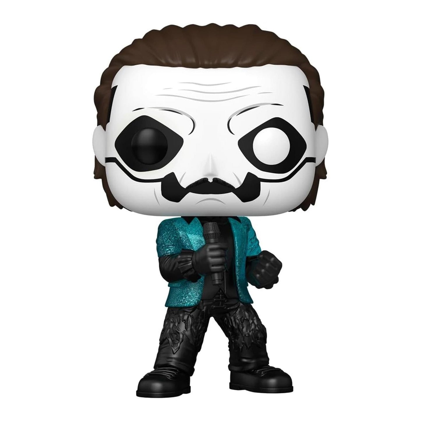 Funko Pop! Rocks Ghost Papa Emeritus IV (Blue Jacket) (Glitter) #455 With Protector