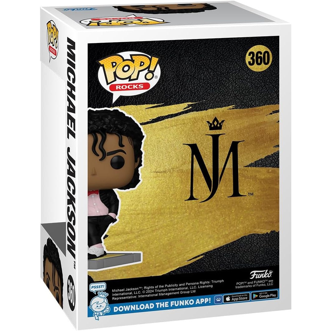 Funko Pop! Rocks - Michael Jackson (Billie Jean) #360 With Protector