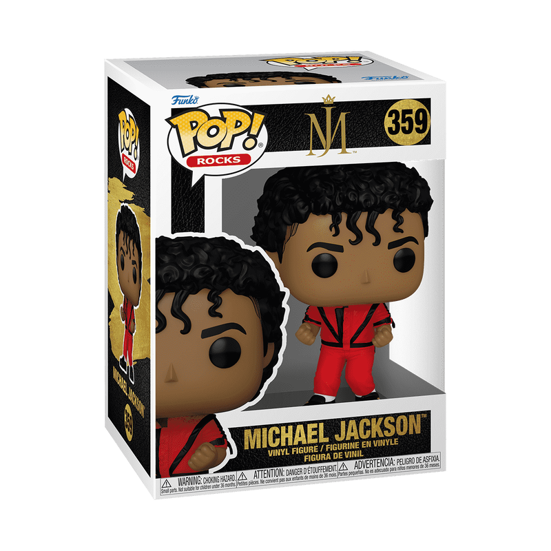 Funko Pop! Rocks - Michael Jackson (Thriller) #359 With Protector