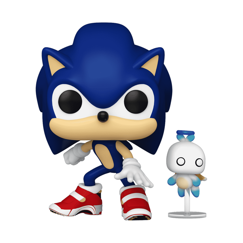 Funko Pop! Games: Sonic The Hedgehog - Sonic with Hero Chao #1036 With Protector