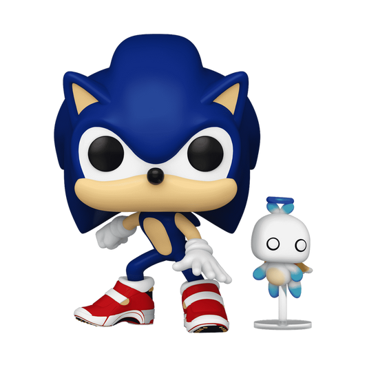 Funko Pop! Games: Sonic The Hedgehog - Sonic with Hero Chao #1036 With Protector
