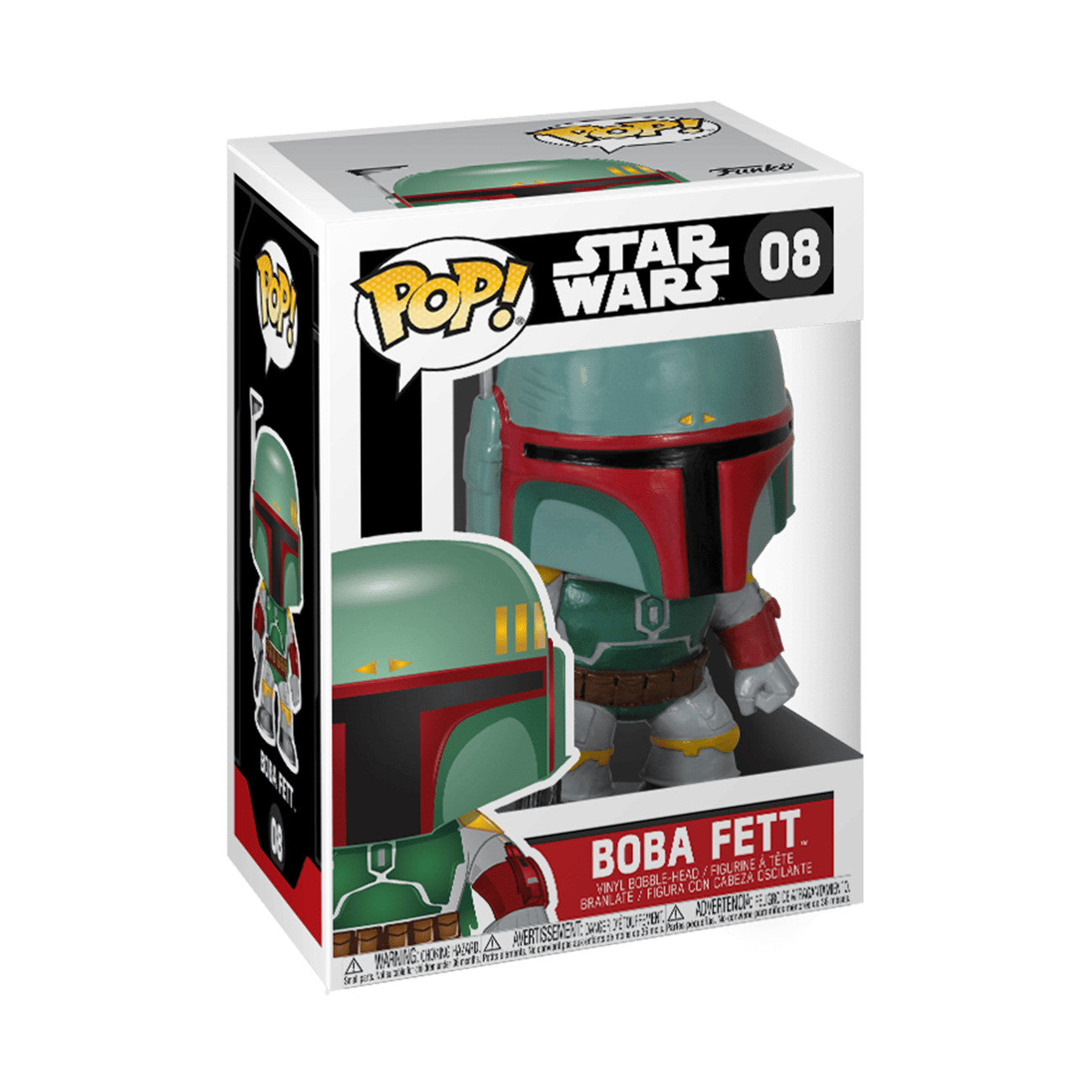 Funko Pop! Star Wars - Boba Fett #08 With Protector