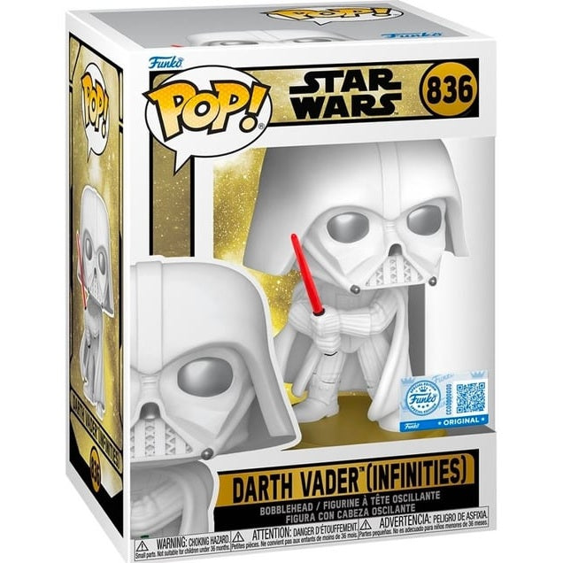 Funko Pop! Star Wars - Darth Vader (Infinities) Exclusive #836 With Protector