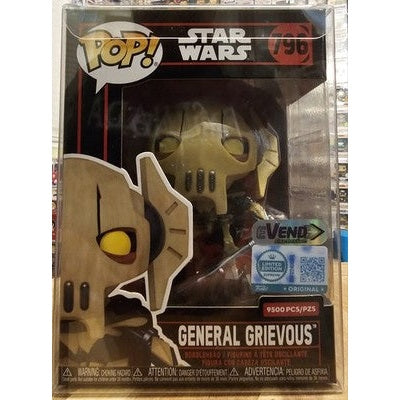 Funko Pop! Star Wars - General Grievous Limited Ed Exclusive #796 With Protector