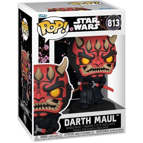 Funko Pop! Star Wars Impressions - Darth Maul #813 With Protector