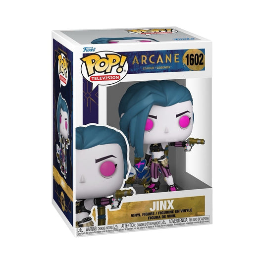 Funko Pop! Television: Arcane League of Legends - Jinx #1602 With Protector