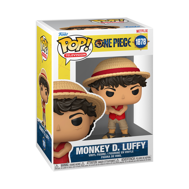 Funko Pop! Television: One Piece - Monkey D. Luffy (Live Action) #1878 With Protector