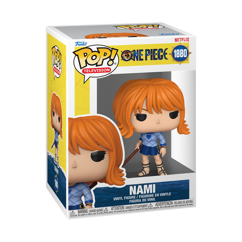 Funko Pop! Television: One Piece - Nami (Live Action) #1880 With Protector