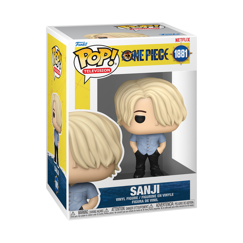 Funko Pop! Television: One Piece - Sanji (Live Action) #1881 With Protector