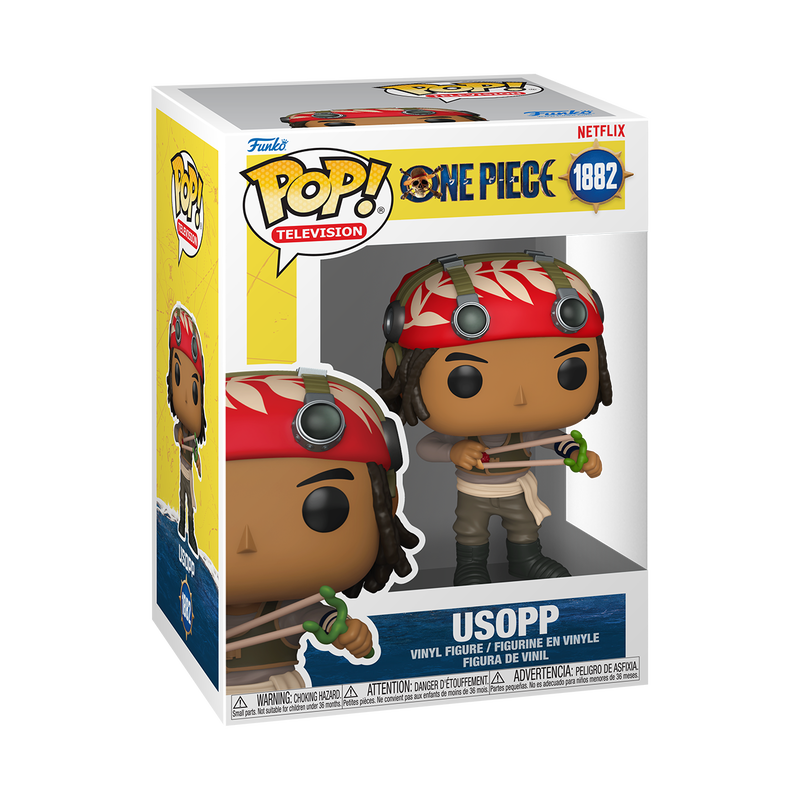 Funko Pop! Television: One Piece - Usopp (Live Action) #1882 With Protector