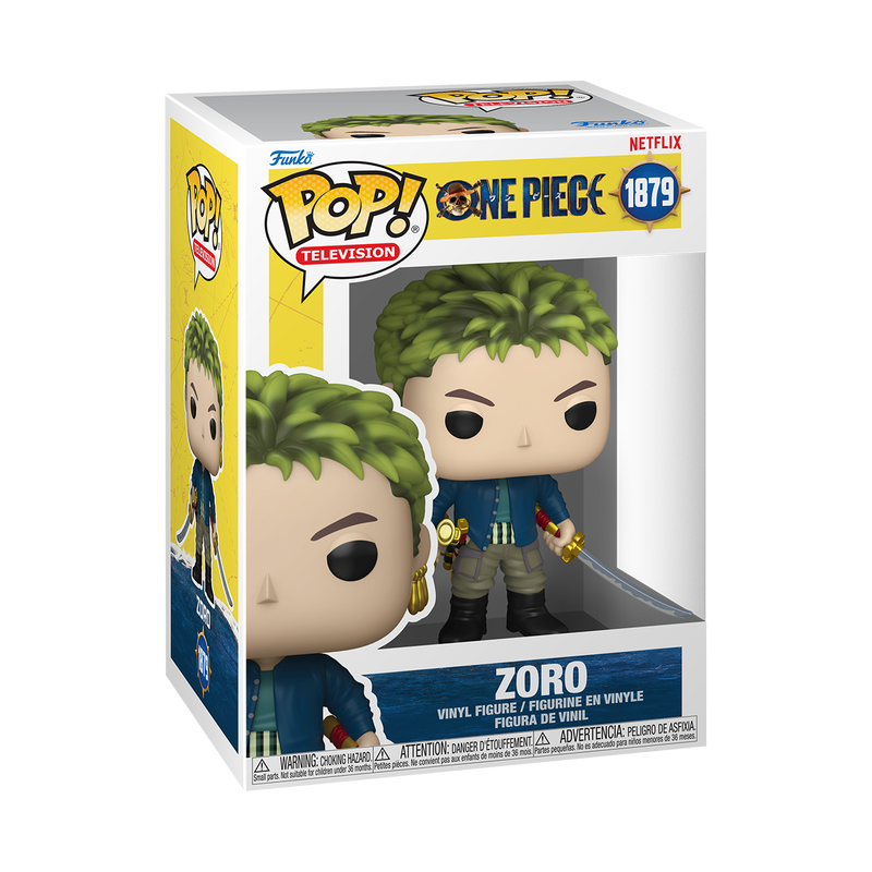 Funko Pop! Television: One Piece - Zoro (Live Action) #1879 With Protector
