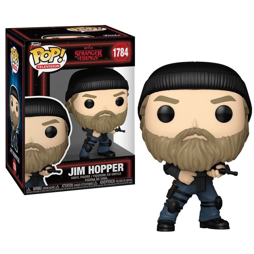 Funko Pop! Television: Stranger Things - Jim Hopper #1784 With Protector