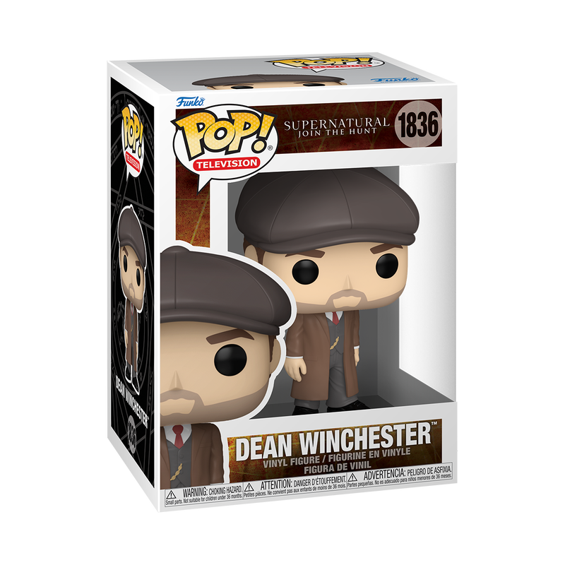 Funko Pop! Television: Supernatural - Dean Winchester #1836 With Protector