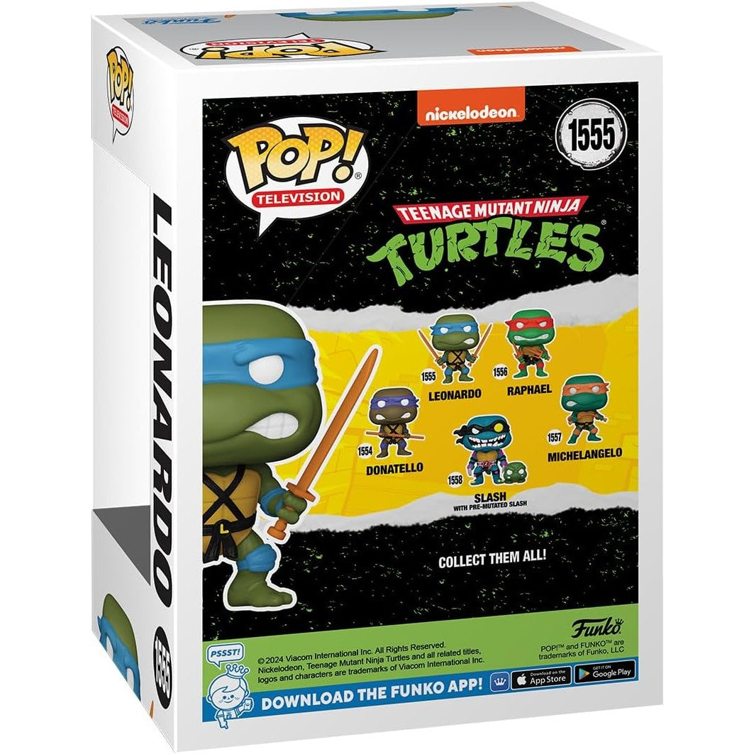 Funko Pop! Television: Teenage Mutant Ninja Turtles - Leonardo #1555 With Protector
