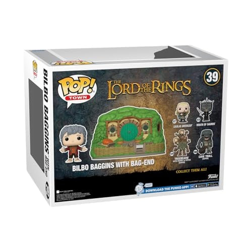 Funko Pop! Town: Lord of the Rings - Bilbo With Bag-End #39