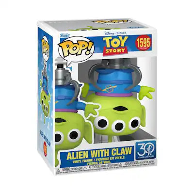 Funko Pop! Toy Story Alien With Claw #1595 With Protector