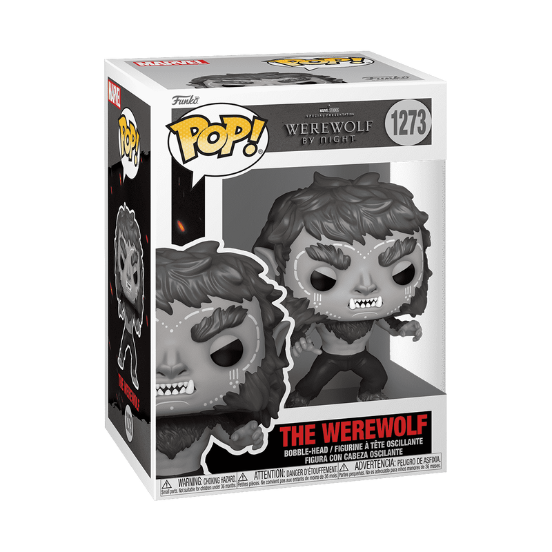 Funko Pop! Werewolf By Night - The Werewolf #1273 With Protector