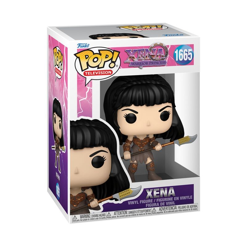 Funko Pop! Television: Xena: Warrior Princess with Spear #1665 With Protector