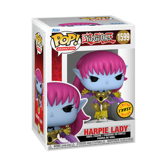 Funko Pop! Yu-Gi-Oh - Harpie Lady Chase #1599 With Protector