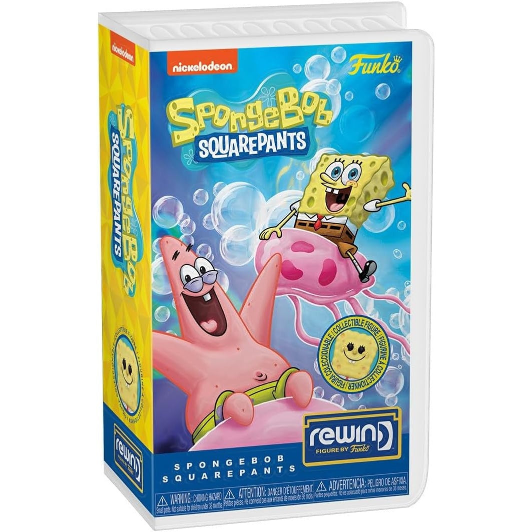 Funko Rewind: SpongeBob SquarePants Figure with VHS-Inspired Case