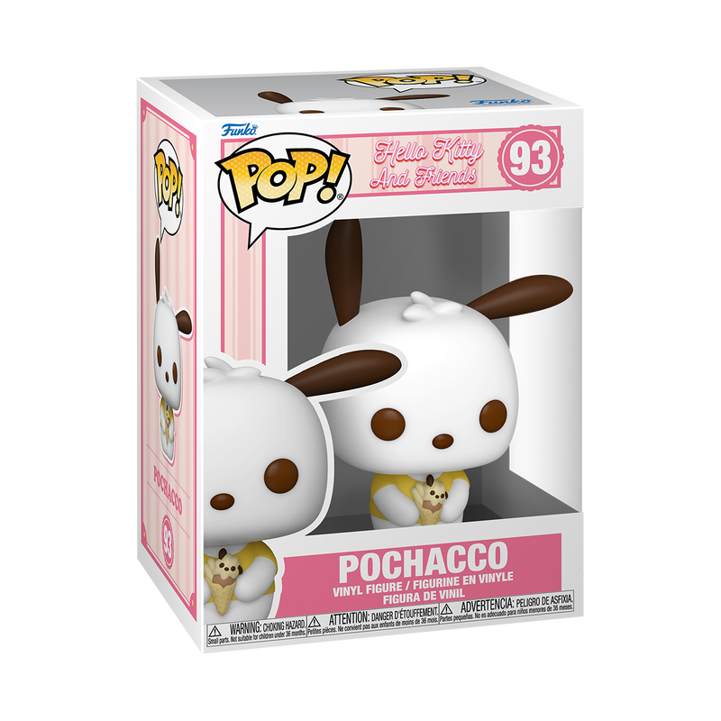 Hello Kitty And Friends - Pochacco With Ice Cream #93 Funko Pop! With Protector