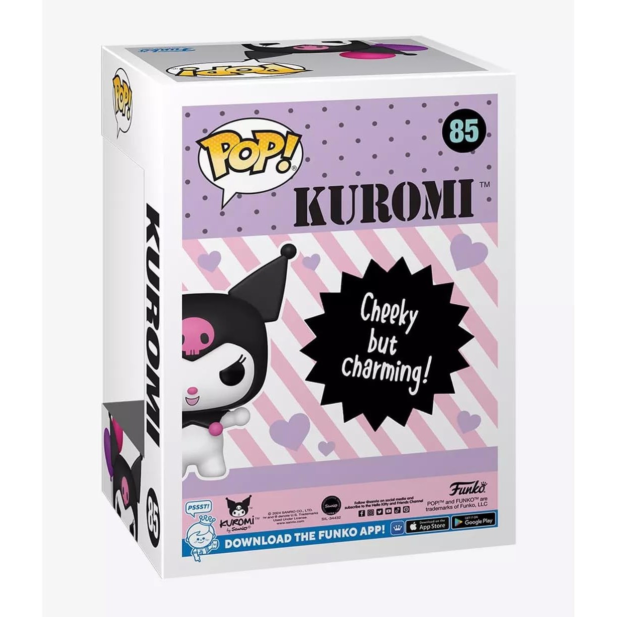 Funko Pop! Sanrio: Kuromi (with Balloons) Special Edition #85 With Protector