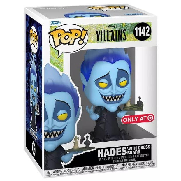 Funko Pop! Disney: Hercules - Hades with Chess Board Exclusive #1142 With Protector