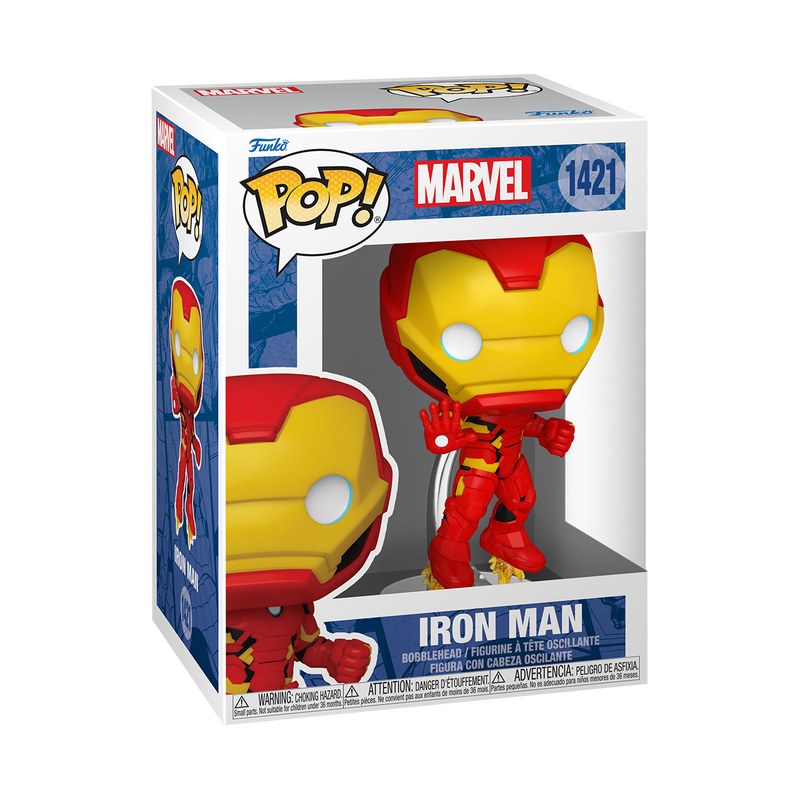 Marvel Iron Man Classics #1421 Funko Pop! With Protector