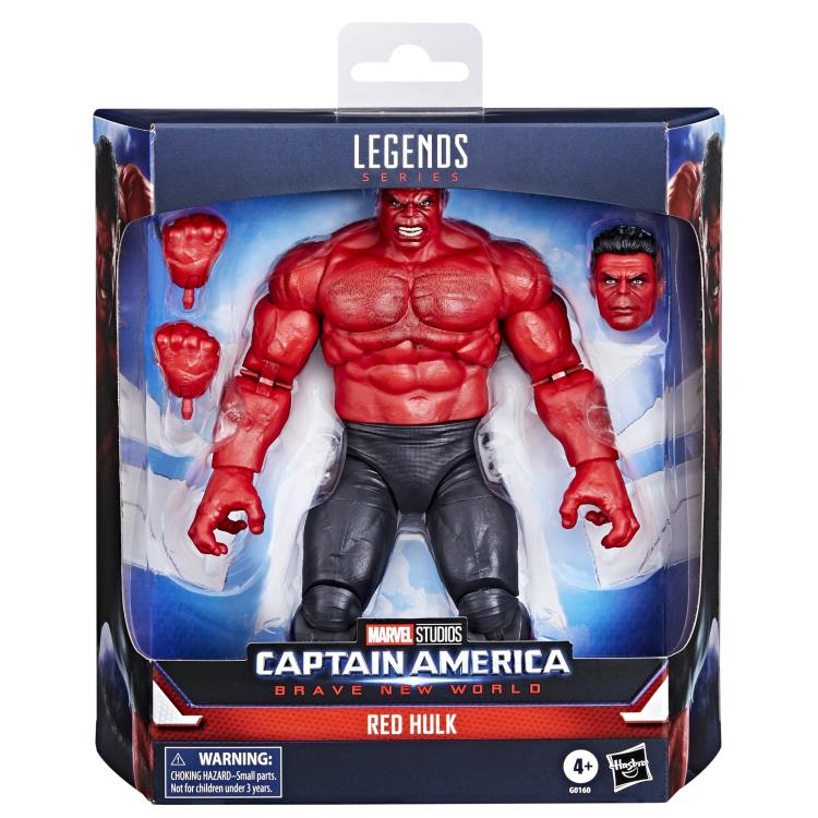 Marvel Legends Series Captain America Brave New World: Red Hulk, 6" Action Figure