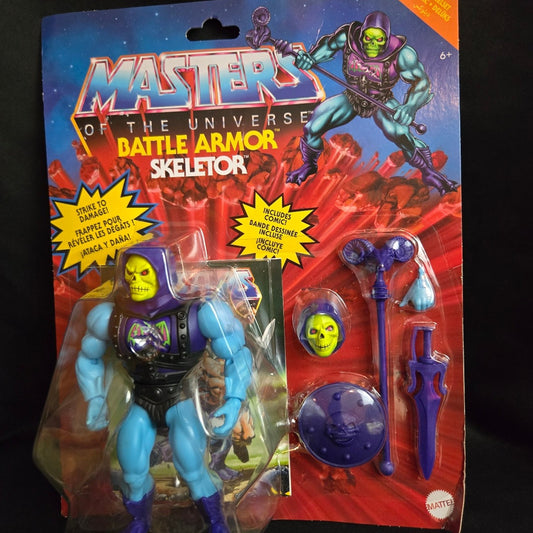 Masters of the Universe Battle Amor Skeletor Action Figure