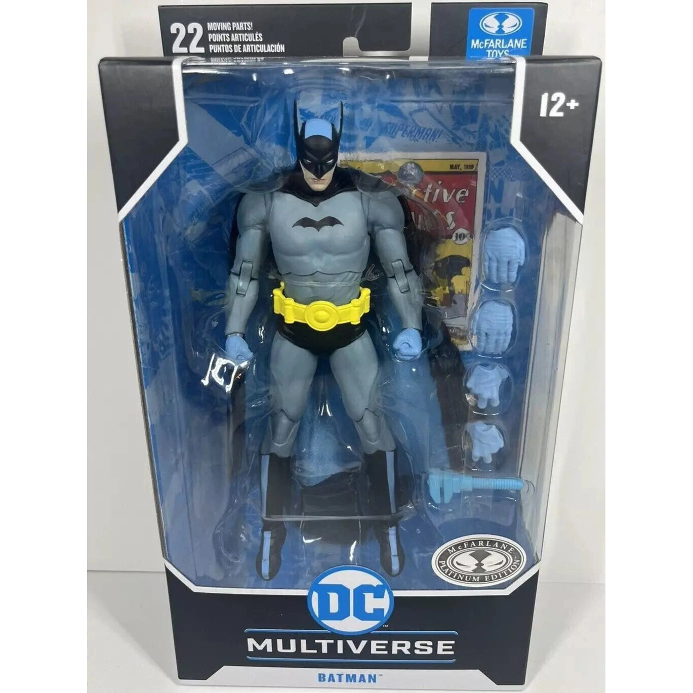 McFarlane Toys DC Multiverse Batman 7" Action Platinum Chase Figure