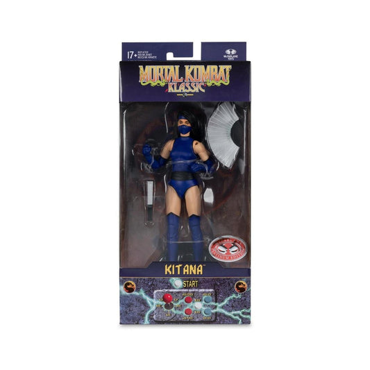 McFarlane Toys Mortal Kombat Klassic – Kitana Platinum Chase Action Figure