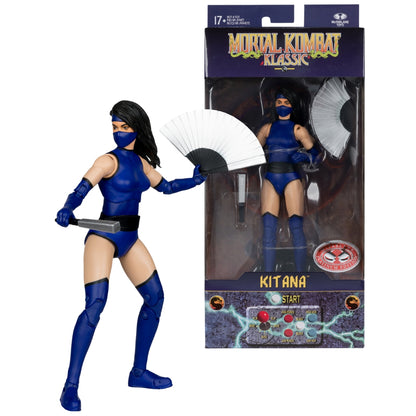 McFarlane Toys Mortal Kombat Klassic – Kitana Platinum Chase Action Figure